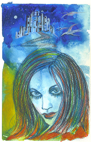 Blood on My Wings - Marge Simon