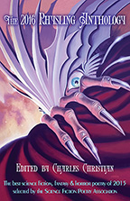 2016 Rhysling Anthology cover