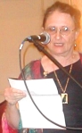 Mary Turzillo reads (and performs) her humorous poem,'The Editors Regret.' Mary Turzillo reads (and performs) her humorous poem,'The Editors Regret.'